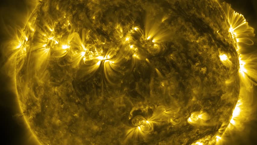 Nasas Solar Dynamics Observatory Captures Sun Editorial Video