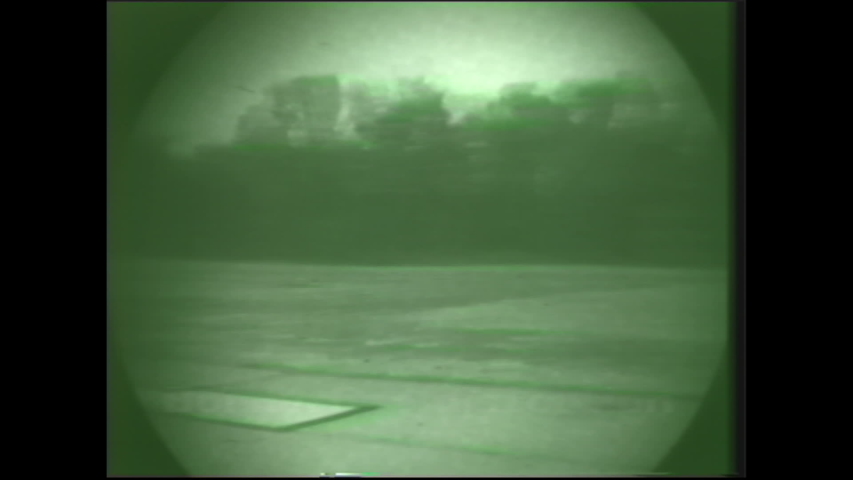 1980s Looking Horizon Through Green Filtered | Editorial Video ...