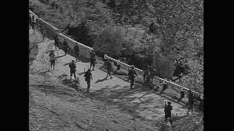 Single File Formation Us Army 7th | Editorial Video | 10984502a ...