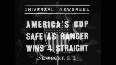 1 Harold stirling vanderbilt's j class yacht ranger wins america Stock ...