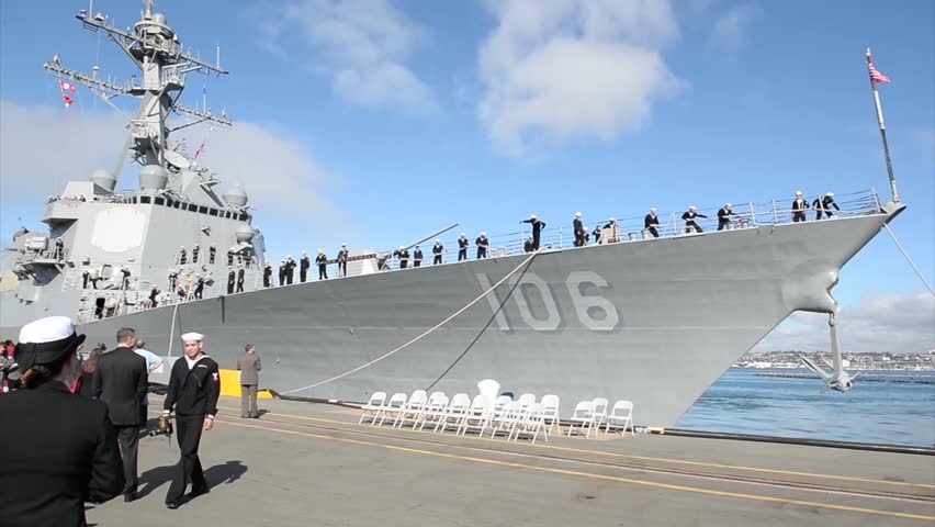 Arleigh Burkeclass Guidedmissile Destroyer Uss Stockdale 