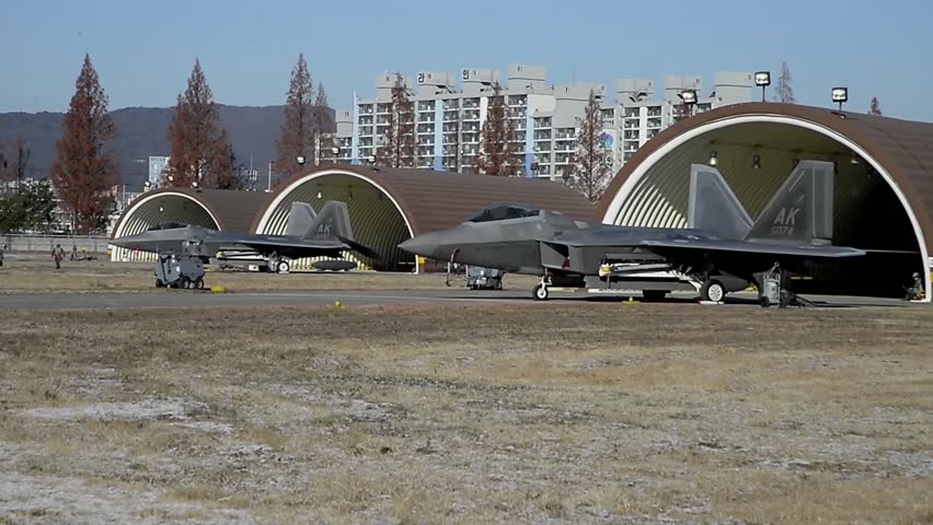 Flight Line Operations Gwangju Air Base | Editorial Video | 13312621a ...