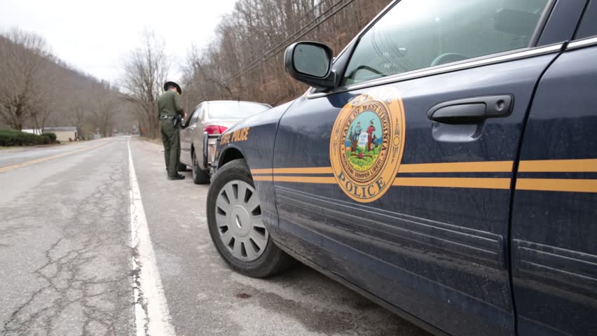 West Virginia State Trooper Patrol Car | Editorial Video | 13506303a ...