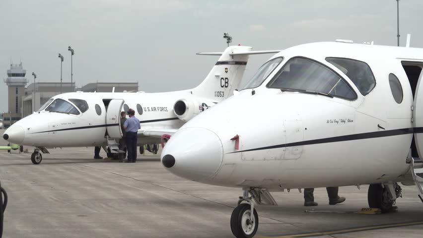 Us Air Force T1 Jayhawk Aircraft | Editorial Video | 13300630a ...