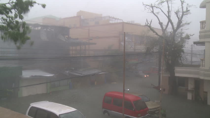 Hurricane Winds Storm Surge Flood Tacloban Editorial Video 13101508a Shutterstock