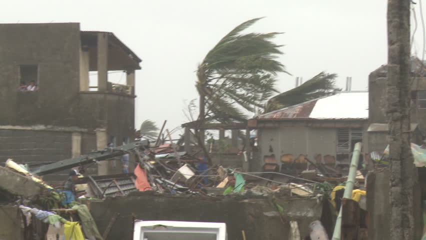 Typhoon Haiyan Storm Surge Destruction Tacloban Editorial Video 13101515b Shutterstock