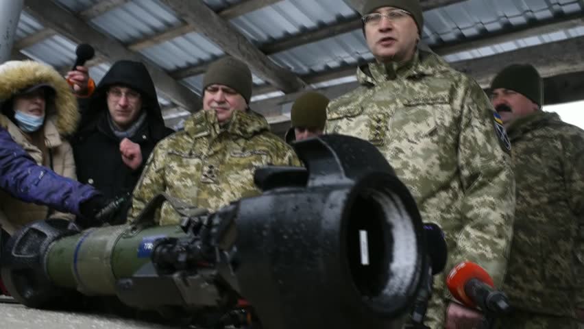 First Group Ukrainian Military Has Completed | Editorial Video ...