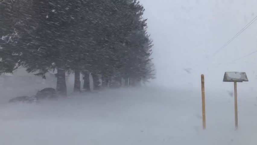 late march winter storm hit northern | Editorial Video | 12849203a