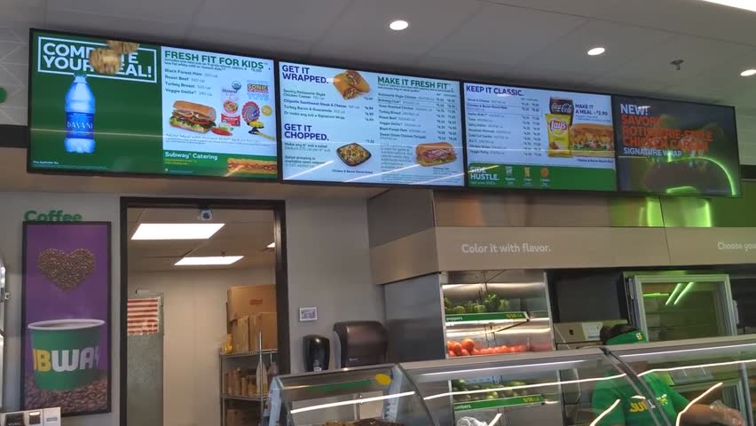 Brand New Subway Store Located Brookfield | Editorial Video | 13029453f