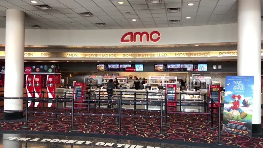 Filmed Amc Del Amo Mall 4k | Editorial Video | 13042344h | Shutterstock