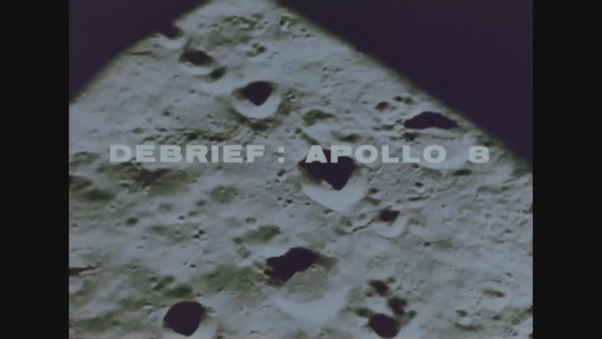 Surface Moon Crust Captured By Apollo | Editorial Video | 13231623c ...