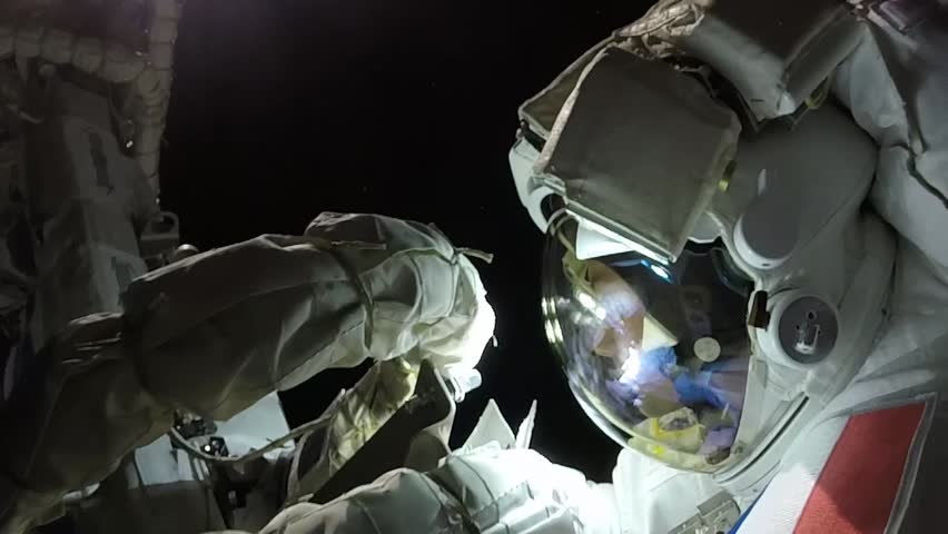 Astronaut Thomas Pesquet Eva40 Spacewalk Mission | Editorial Video ...