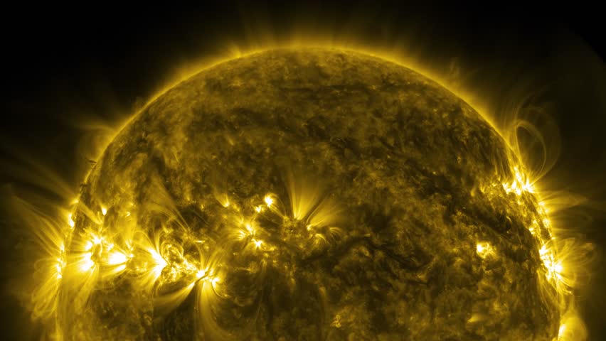 Nasas Solar Dynamics Observatory Captures Sun | Editorial Video ...