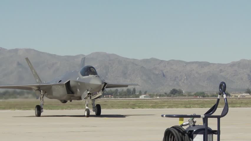 Luke Afb Receives First F35 Lightning | Editorial Video | 13307639g ...