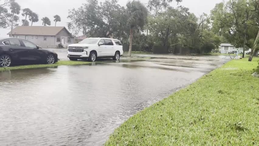 Hurricane Nicole Volusia County Flooding | Editorial Video | 13618269a ...