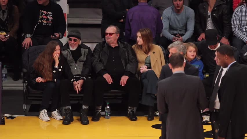 Jack Nicholson Lea Michele Floyd Mayweather